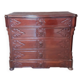 Commode 5 tiroirs.