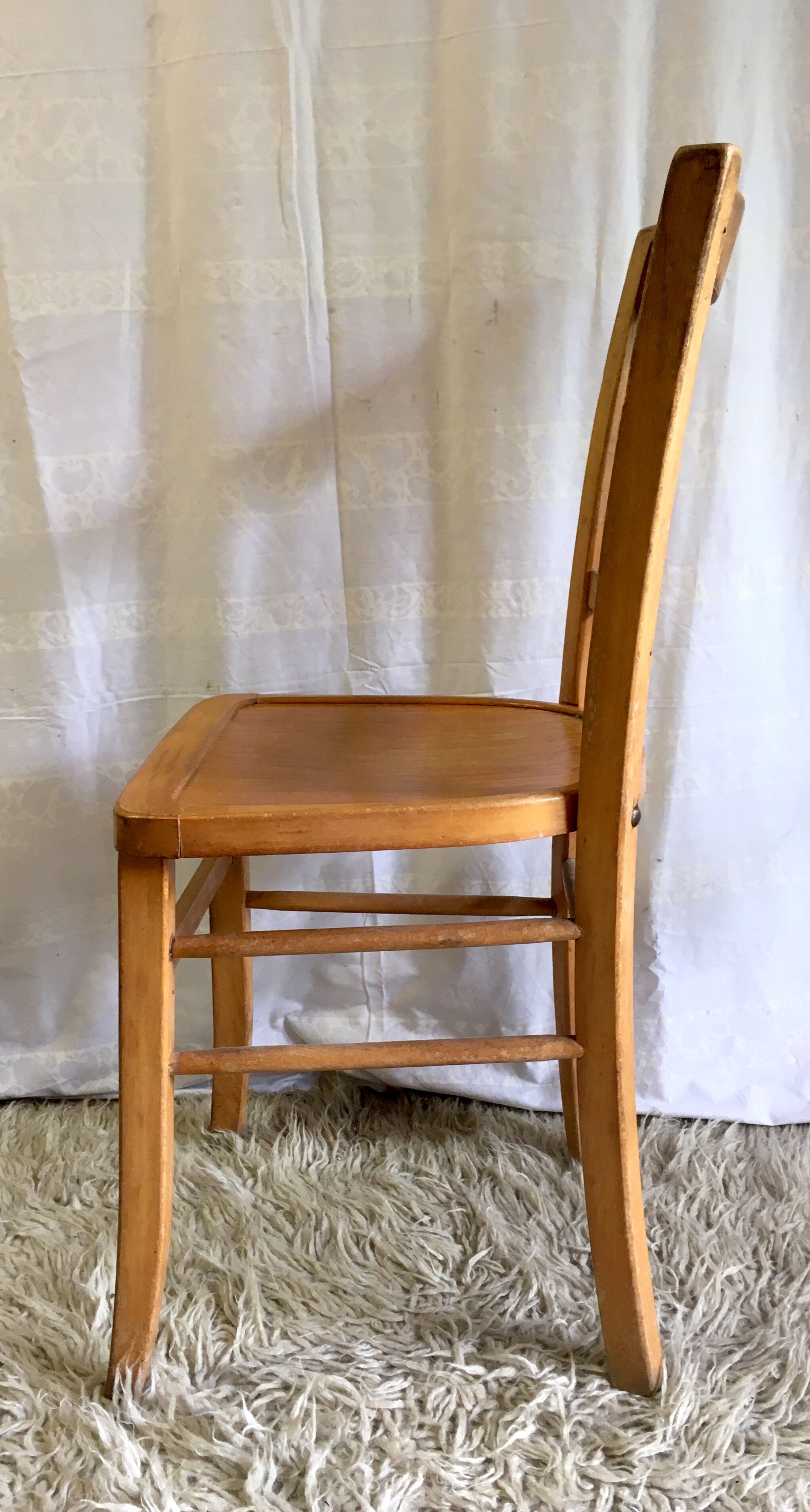 Lot of 6 chairs bistro Luterma - 60s