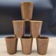 Set 6 cups Digoin stoneware