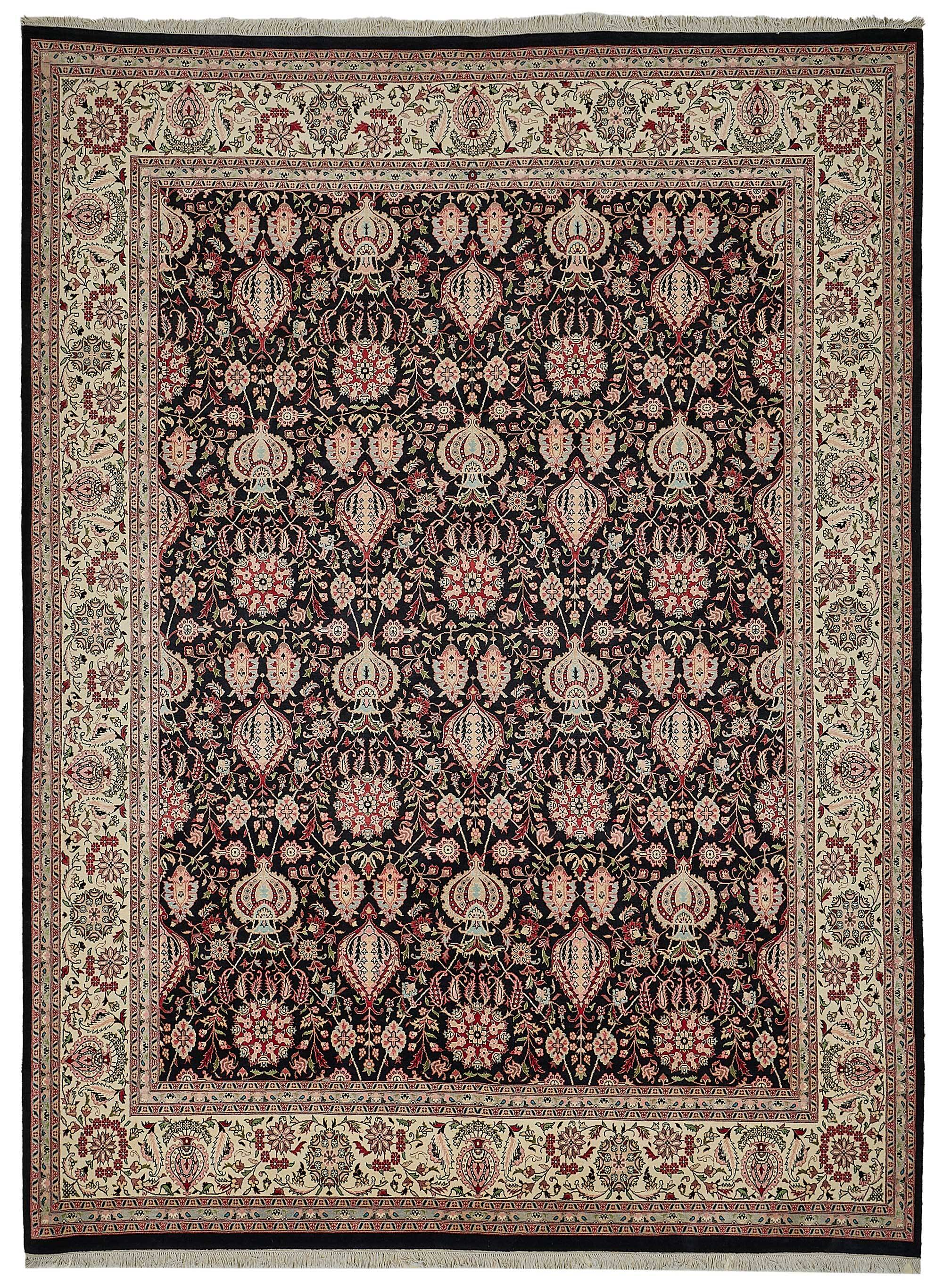 Turkish Handknotted Wool Oushak Rug 276 cm x 370 cm
