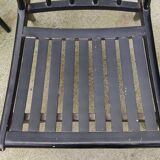 Pair of Low Chairs Low Chairs Scandinavian Design Wooden Armchairs