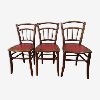 3 chaises bistrots