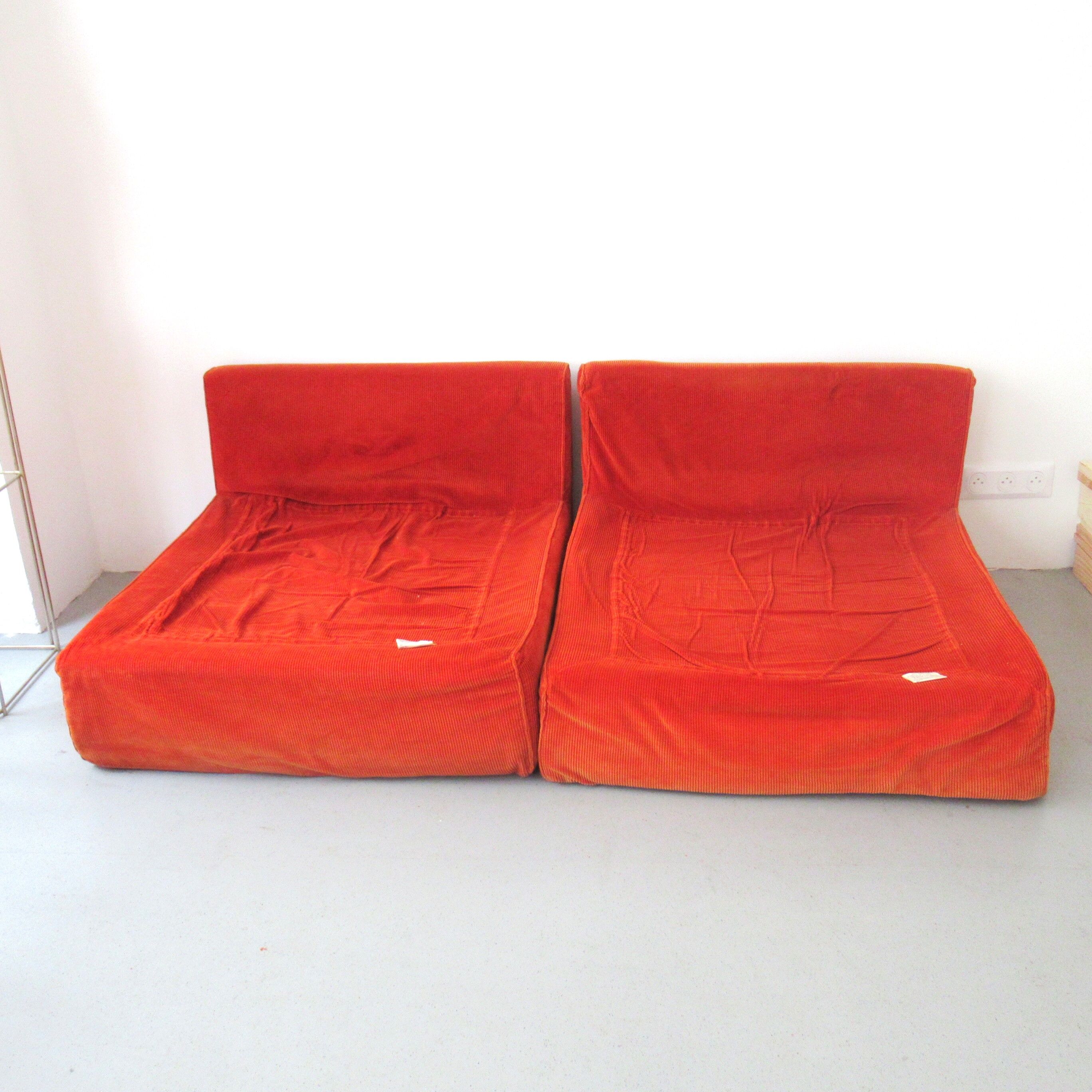 Two CentoperCento drivers from Pas d'Urbino Lomazzi Zanotta 1972