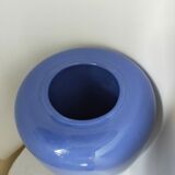 Lavender blue ceramic vase