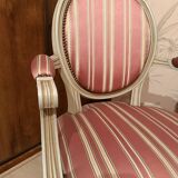 Louis XVI style cabriolet armchair