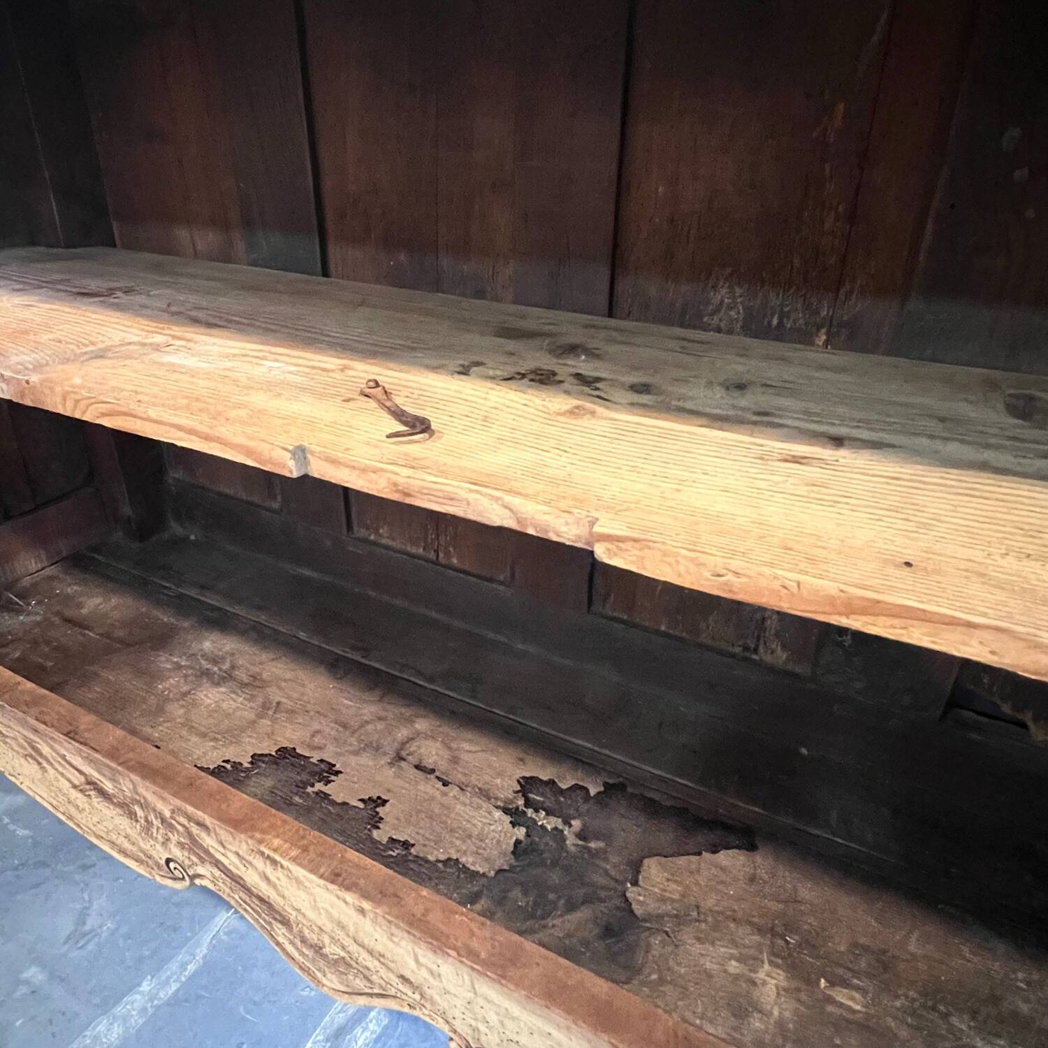 19th-century wooden buffet