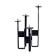 Brutalist candlestick made in the 50s/60s