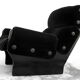Fauteuil & ottoman par Osvaldo Borsani pour Tecno 1965