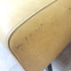 Banquette rockabilly vintage jaune1960