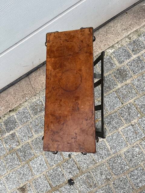 Magazine rack - brutalist side table