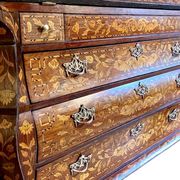 Petit secrétaire en commode hollandais du XVIIIe siècle