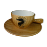 Tasse à café en céramique de Vallauris Grandjean Jourdan