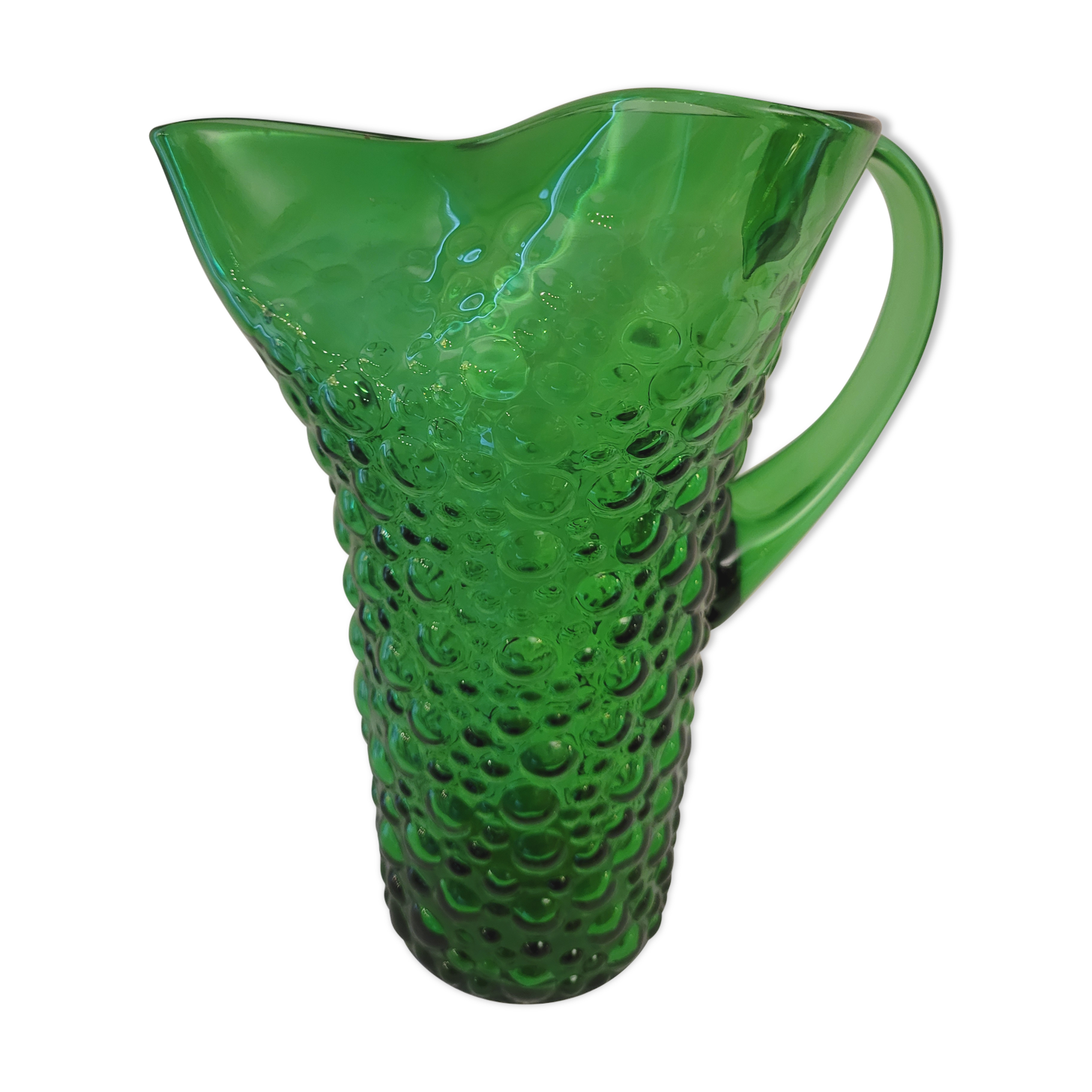 Pichet en verre italien 1960