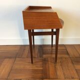 Teak bedside table