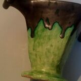 Vase Montigny sur Loing period Art Deco signed Louis Baude