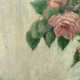Large Still Life Flowers Painting 136 x 68