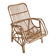 Fauteuil vintage en rotin 1960
