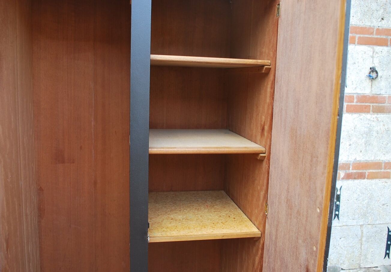 Renovated boarding school cabinet