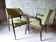 Paire de fauteuils bridge en acajou