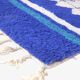 Contemporary Blue Rug - 264 x 180 cm