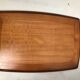 Coffee table bar trunk oval vintage cherry 70s-80s