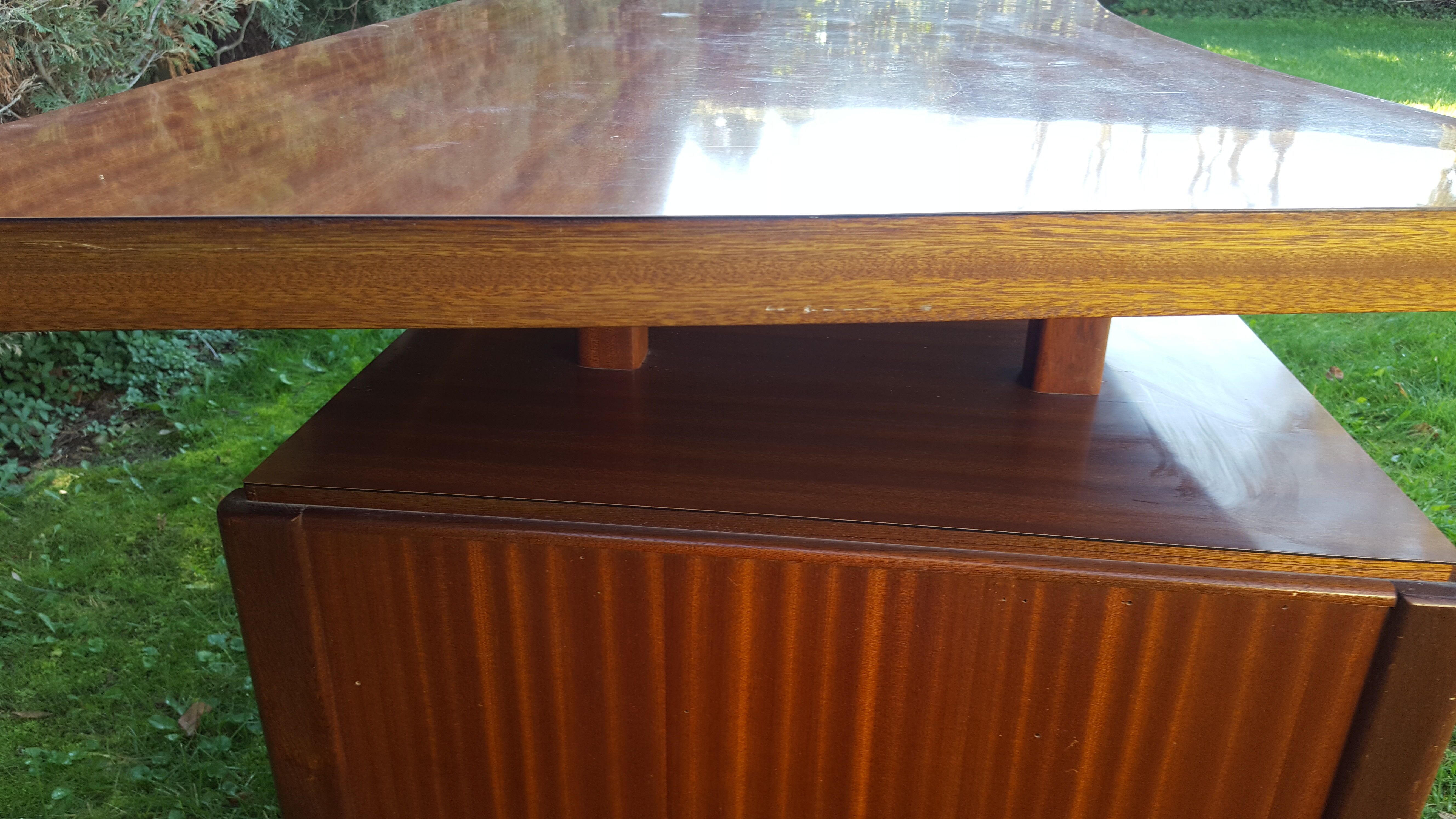 Vintage wooden desk
