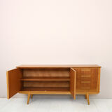 Teak and oak modernism sideboard