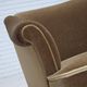 1960s, Danish 3-seater sofa, olive green furniture velour, beech wood.