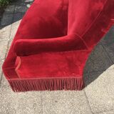 Napoleon III era toad sofa