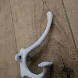 Enameled cast iron coat hook