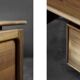 Vintage Mid-Century Danish Modern Brown Teak Desk by Arne Vodder
