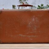 Vintage cardboard suitcase