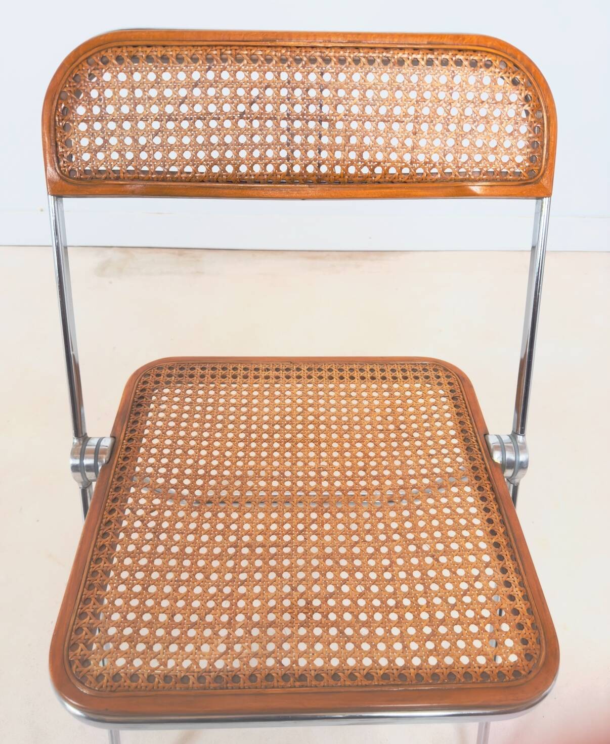 Ensemble de 5 chaises « Plia » par Giancarlo Piretti pour Castelli