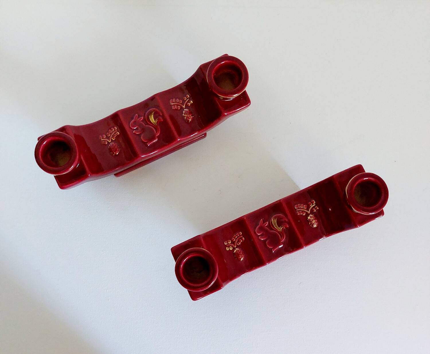 Pair of vintage candlesticks