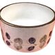 1970s Niderviller earthenware salad bowl "Plums" collection