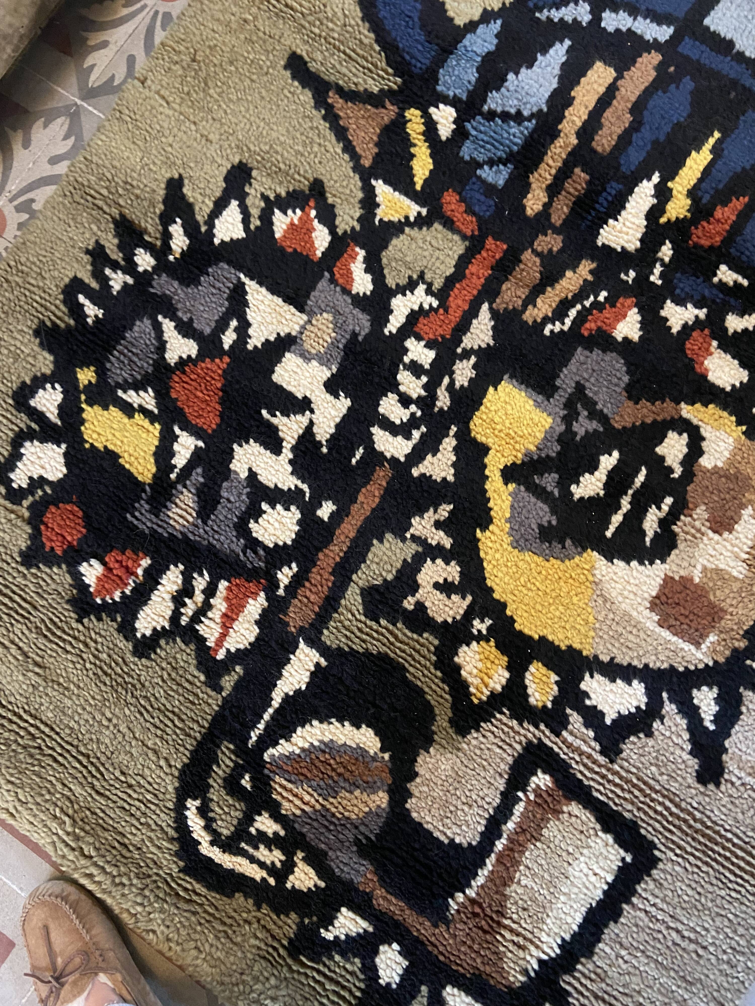 Tapestry after Jacques Pouchain 70s