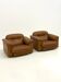 De Sede DS-101 camel brown vintage armchairs