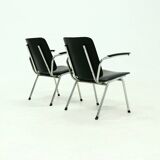 Set of 2 Tubular Armchairs by Gebroeders de Wit 1960s