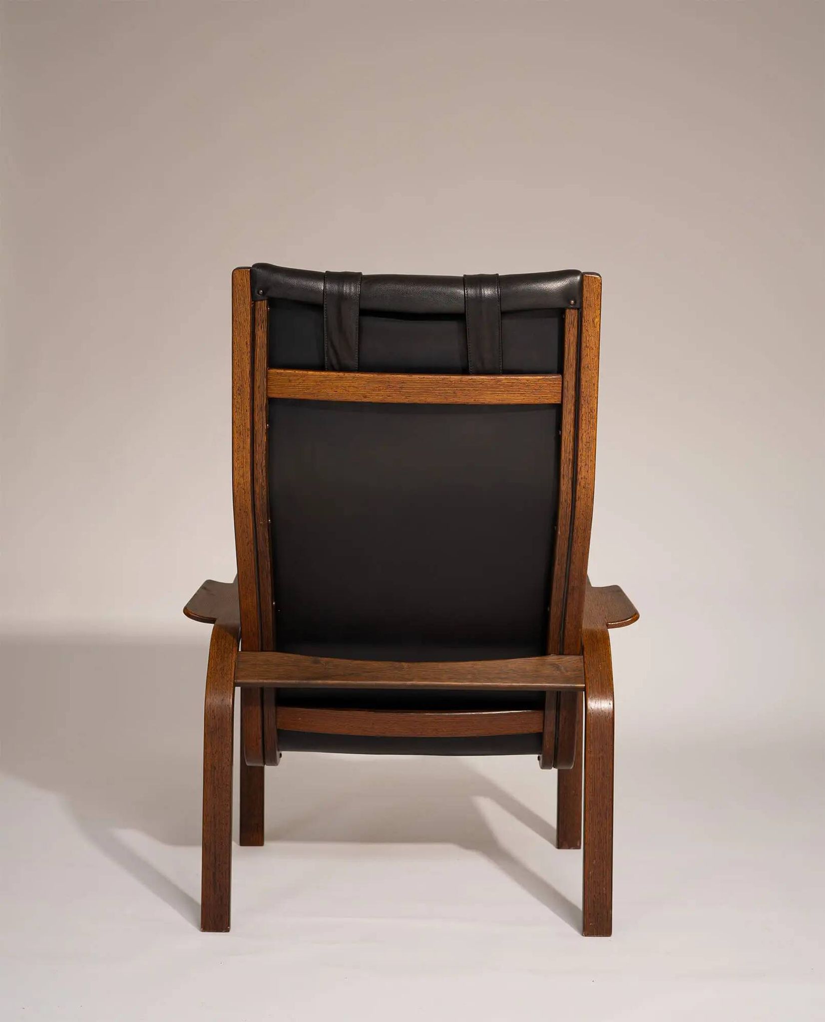Yngve Ekström armchairs for Swedese, 1970s
