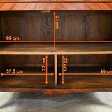 Precious wood secretary, Louis XV – Late 18th century