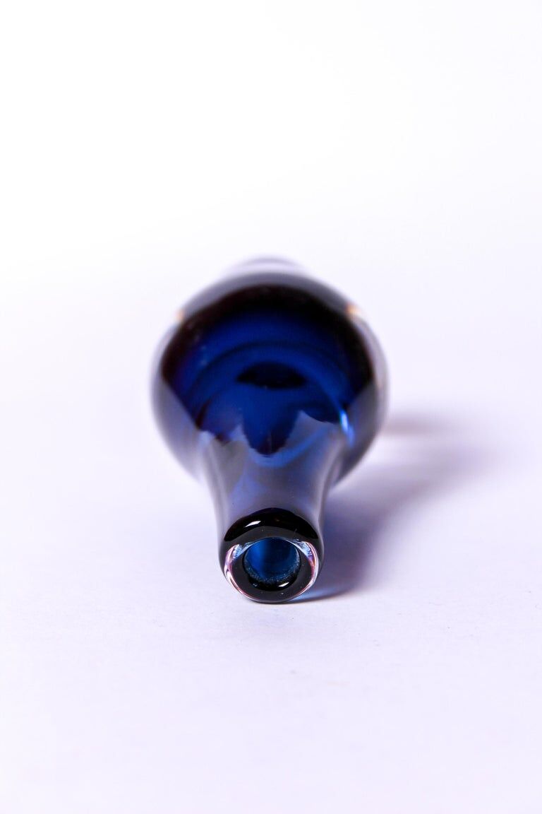 Miniature glass vase by Mona Morales-Schildt for Kosta 1950s