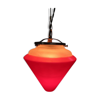 Conical conical glass 1960 conical hanging open