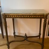 Middle table console marble top