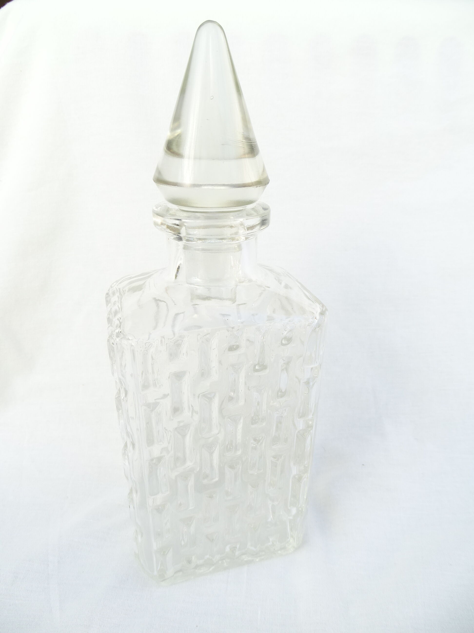 Vintage glass carafe