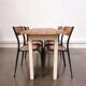 Fine and long farm table