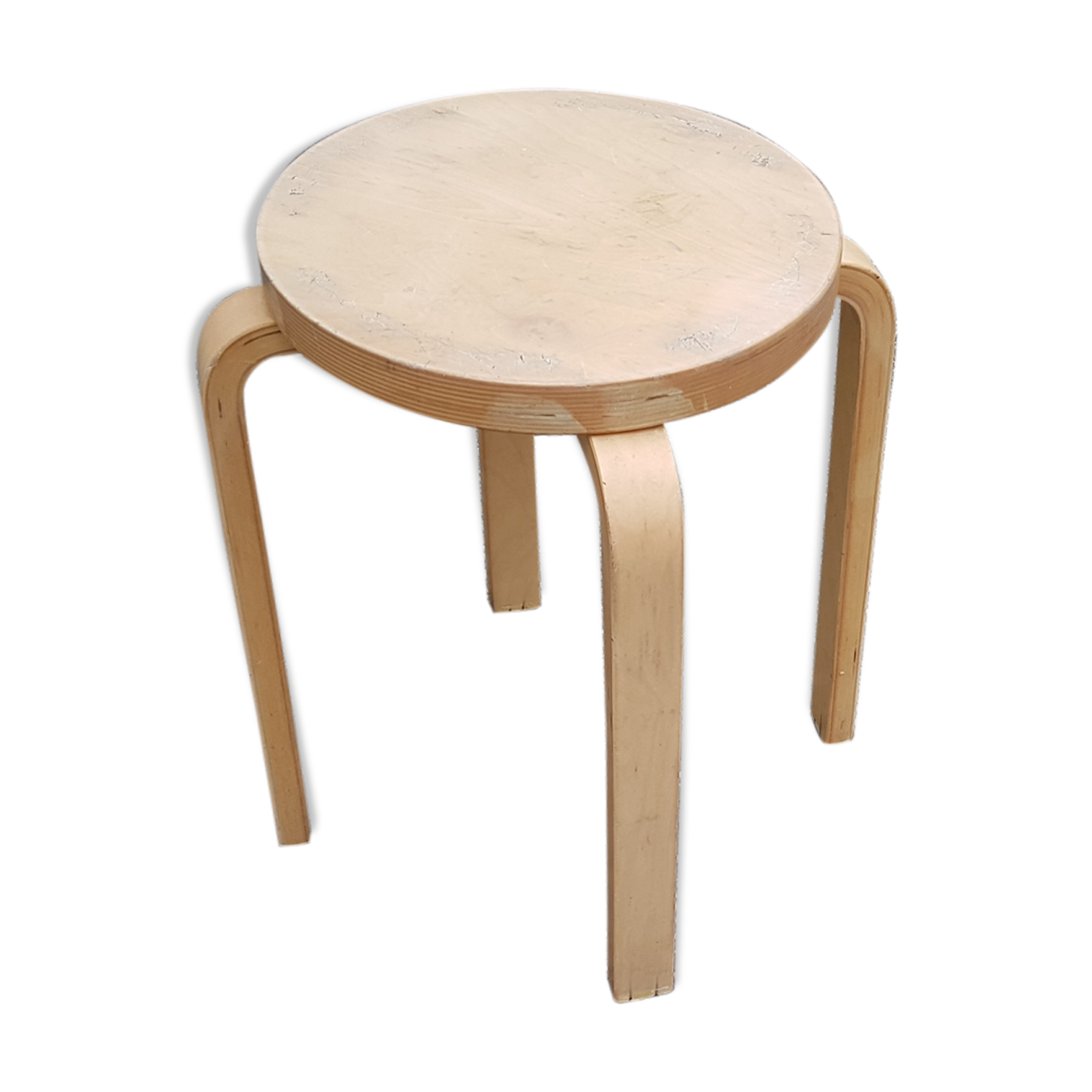 Sixties wooden stool