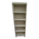 Vintage library enhanced in beige, 3 fixed shelves.
