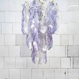 Murano glass pendant lamp by Mazzega, Italy, 1970s.