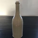 Beige stoneware bottle
