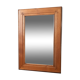 Miroir cadre bois brut 28x43cm
